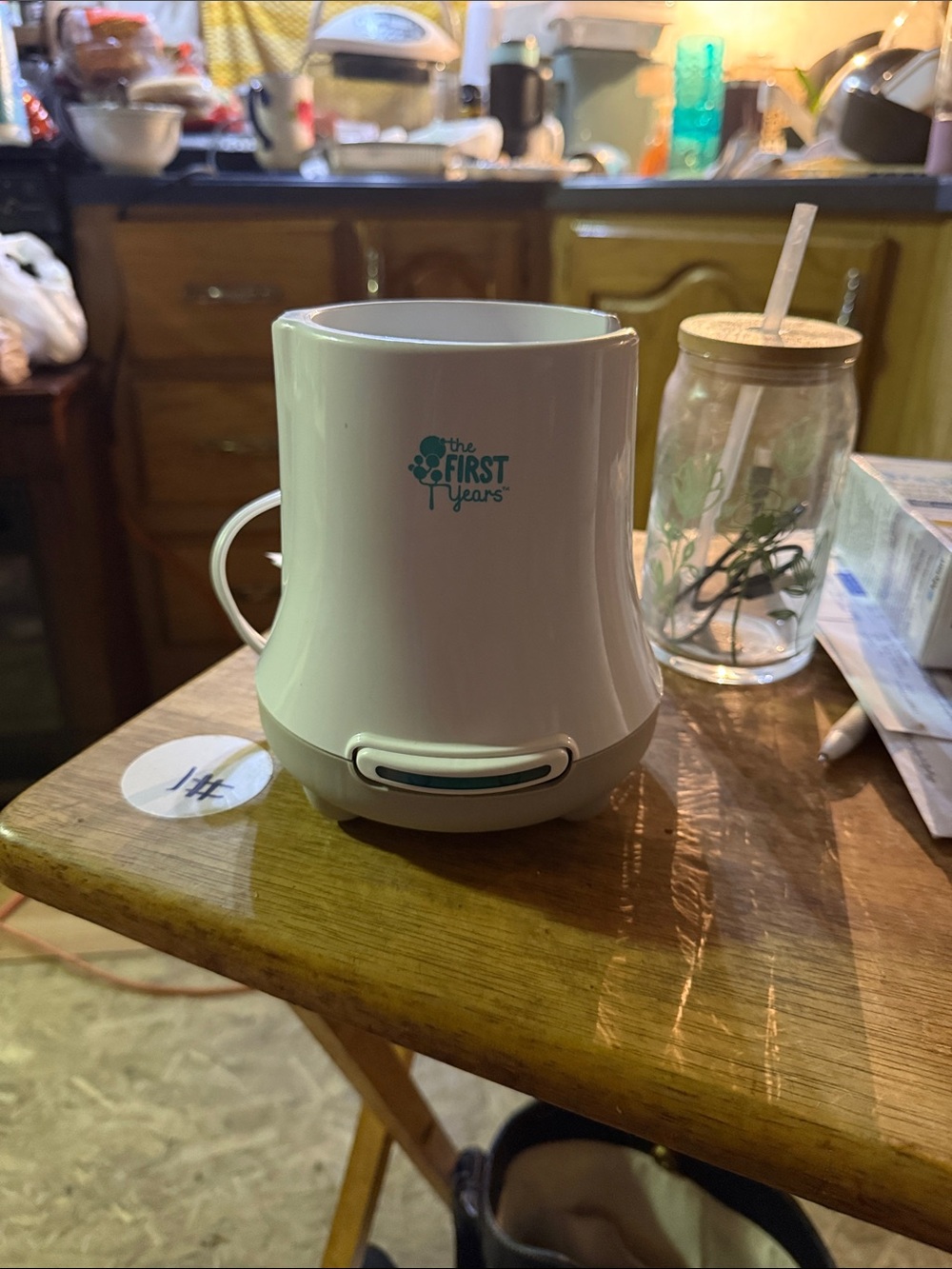 The First Years White Baby Bottle Warmer - Gentle, Easy Warming